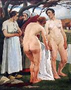 Eugene Laermans Women Bathing oil painting picture wholesale